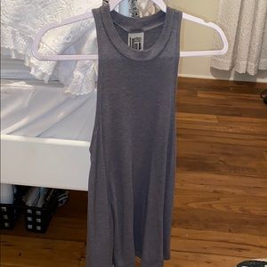 Gray Free People Tank